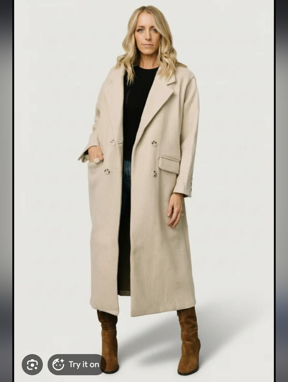 Anderson Double Breasted Coat - Baltic Born